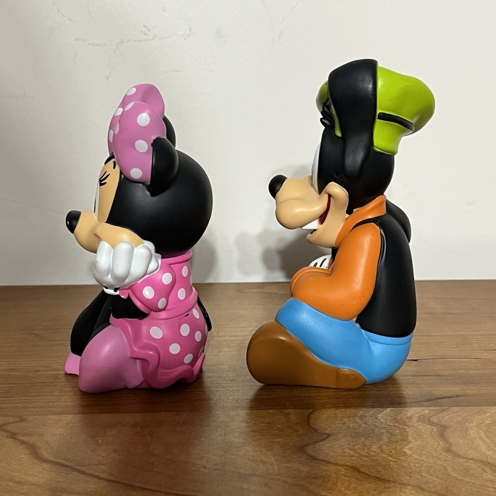 Disney Collectible Minnie‎ Mouse & Goofy Plastic Display Toys 4" - Picture 3 of 6